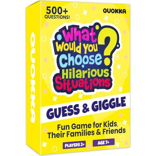 Card Games for Families Kids and Adults - Board Game for 8-12 Year Old