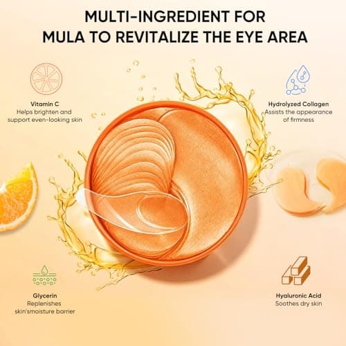 Under Eye Patches Set with Vitamin C, Collagen and Niacinamide — view 3