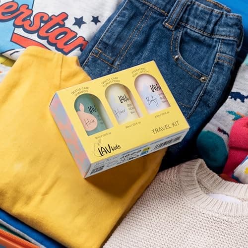 Lav Kids Body & Hair Travel Set (Yellow) — view 6
