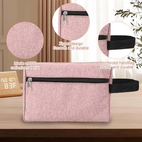 Toiletry Bags, 2pcs Travel Wash Bags, Handle, 16×22×7cm — view 3