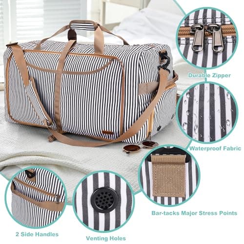 VS VOGSHOW 120L Travel Duffle Bag with Shoe Compartment — view 6