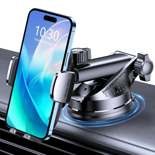 Mohard Car Phone Holder, [Never Fall] Ultra Sturdy Phone Holder for Cars