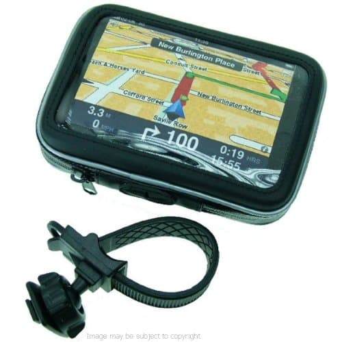 BUYBITS 5inch Widescreen GPS SatNav Strap Motorcycle Mount (sku 16402) — view 3