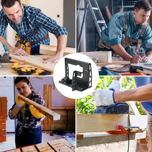 Duty Steel Planer Mounting Bracket with Anti-Vibration Pads — view 2