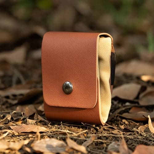 RetroNest Waxed Canvas Foraging Bag Adjustable Belt Buckle Harvesting Pouch — view 5