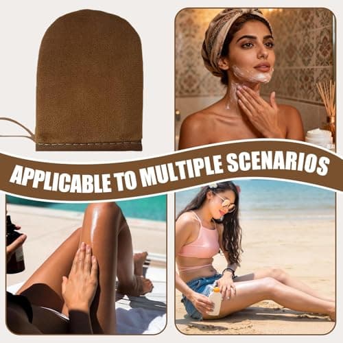 Self Tanning Mitt Applicator Ergonomic Tan Glove — view 4