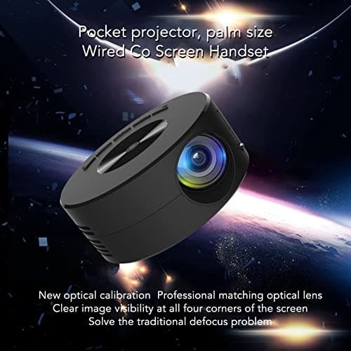Mini Video Projector, Pocket LED Projector, TFT LCD Phone, Same Screen Function, Home Theater Movie Projector — view 3