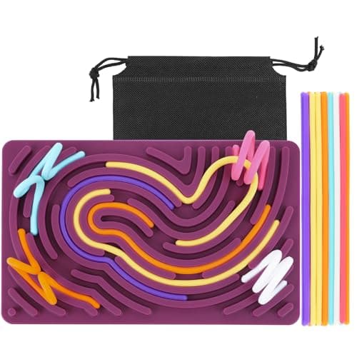 ddLUCK Sensory Activity Board for Autism ADHD, Fidget Toys for Kids Adults