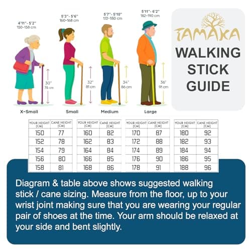 TAMAKA® Rose Gold Premium Ladies Engraved Etched Adjustable Walking Stick Cane with Soft Grip Gel Ergonomic Handle for Women Sparkly Glitter Design Petite or Tall - 25.5” - 35.5” — view 4