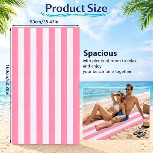 Hopton Microfibre Beach Towels For Adults,160 X 90cm Quick Dry Beach Towel — view 5