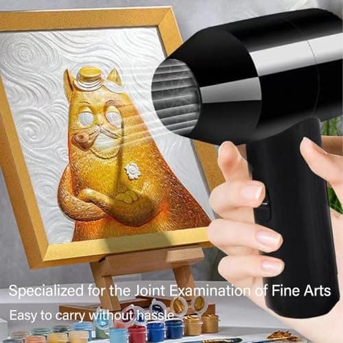 QUXVUIS Quiet Cordless Hair Dryer Rechargeable and Portable ABS Cordless Hair Dryer Rechargeable USB Portable 12v Car Hair Dryer, A, USB Charging — view 3