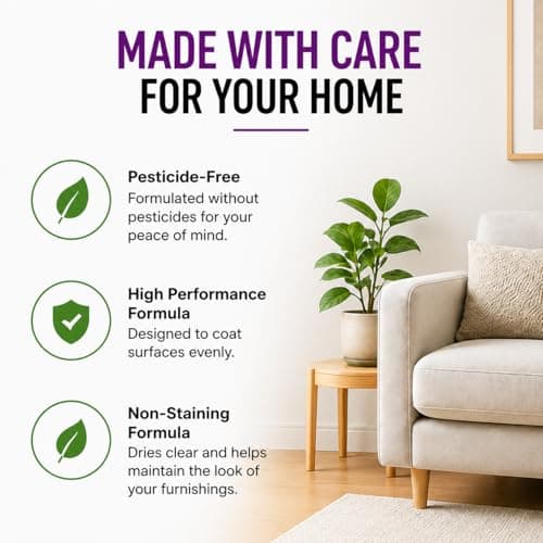 Bed Bug Spray – Pesticide-Free Polymer Formula for Mattresses, Upholstery & Home Fabrics, Non-Staining Household Surface Treatment Spray — view 5