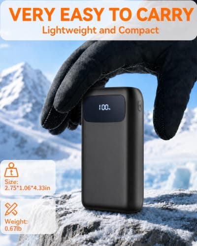 12V 15000mAh Battery Pack for Heated Gilet Jacket Pants for DEWBU&Milwaukee — view 6