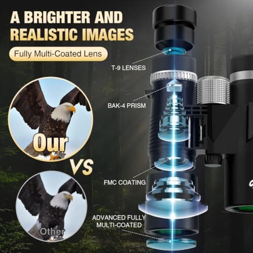Sogries 12x42 HD High Power Binoculars for Adults — view 3