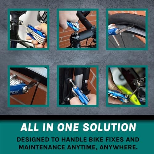 VeloChampion 14in1 Mini Bike Multi Tool Kit with Neoprene Storage Case — view 3
