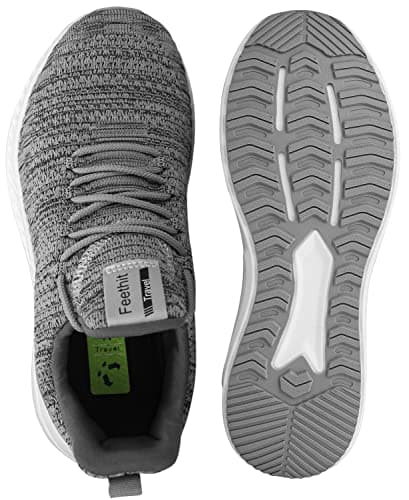 Feethit Womens Trainers Comfort Sneaker Shoes Sport Tennis Gray 4 — view 6