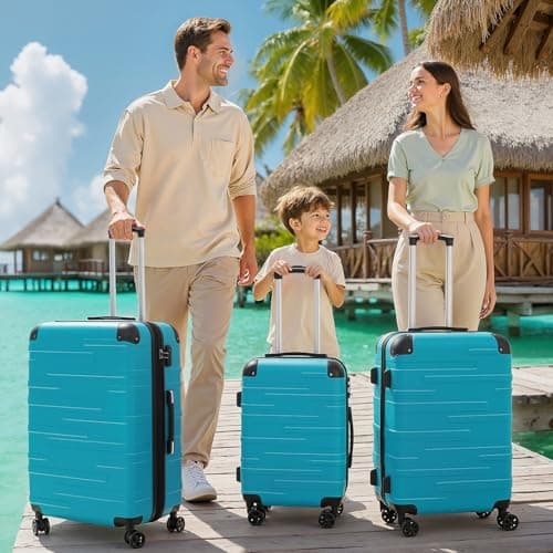 COOLIFE Medium Suitcase 24 inch, ABS Hardshell Luggage mit TSA Lock, 67 cm — view 2