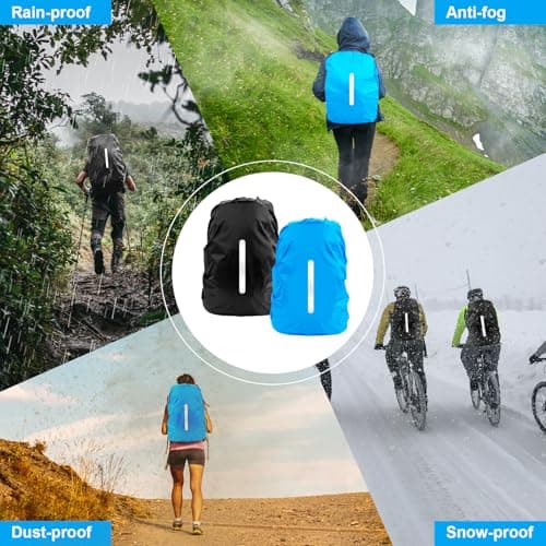 LAMA 2 Pack Waterproof Backpack Rain Cover for Size S 18L–25L Rucksack — view 6