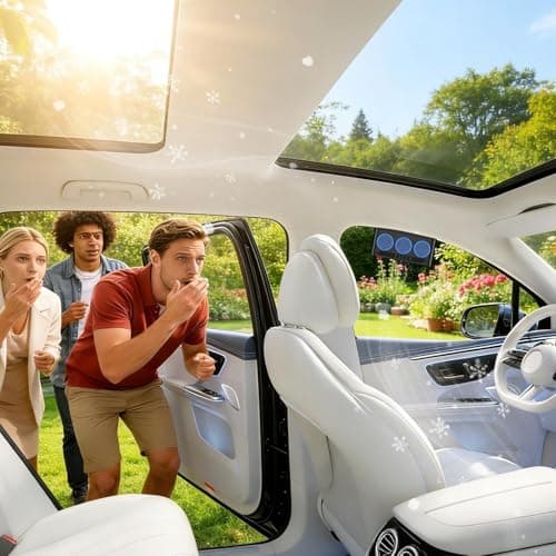 Car Fan 3 Outlets Solar Powered Cooler — view 3