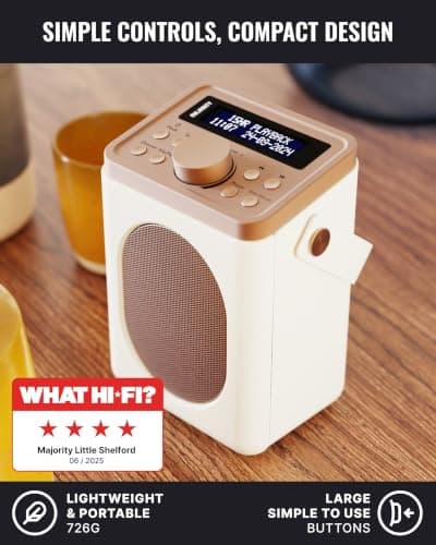 MAJORITY Little Shelford Portable DAB+ Radio with Bluetooth — view 6