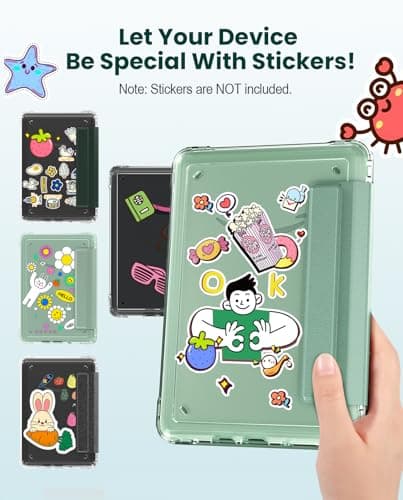 MoKo Detachable Magnetic Case for 6" Kindle 11th 2024/2022, Matcha — view 4