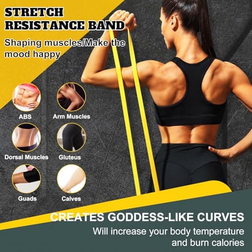 Exercise Bands Resistance Bands for Working Out,Pull Up Bands Set,at Home Workout Equipment,Workout Bands for Men and Women,Stretch Bands for Exercise,Physical Therapy,Fitness — view 3
