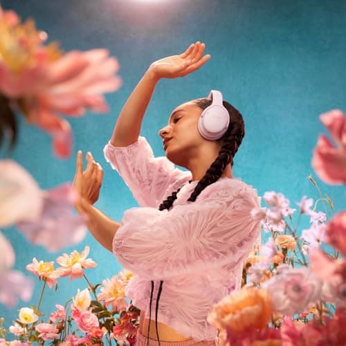 Bose QuietComfort Wireless Noise Cancelling Headphones, Bluetooth Over Ear Headphones with Up To 24 Hours of Battery Life, Petal Pink - Limited Edition — view 3
