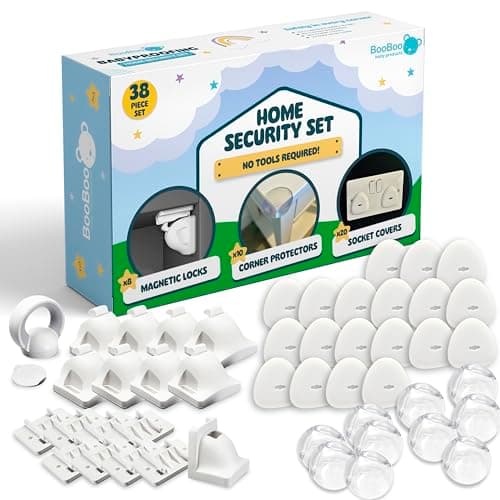 BooBoo Baby 38 Pack Premium Magnet Child Safety Baby Proofing Kit