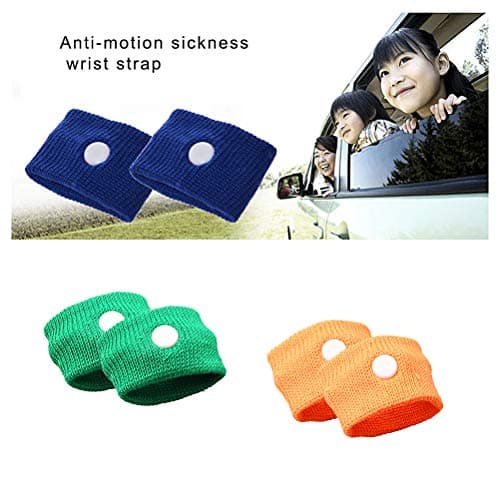 pengxiaomei 16PCS Travel Sickness Bands, Motion Travel Sickness Bands Adults Children with Acupressure Anti Nausea For Sea Car Flying Pregnancy — view 6
