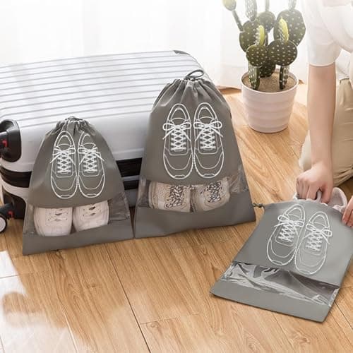 GAOHAN 20 Pcs Shoe Storage Bags,Dustproof Waterproof Travel Shoe Bags — view 4