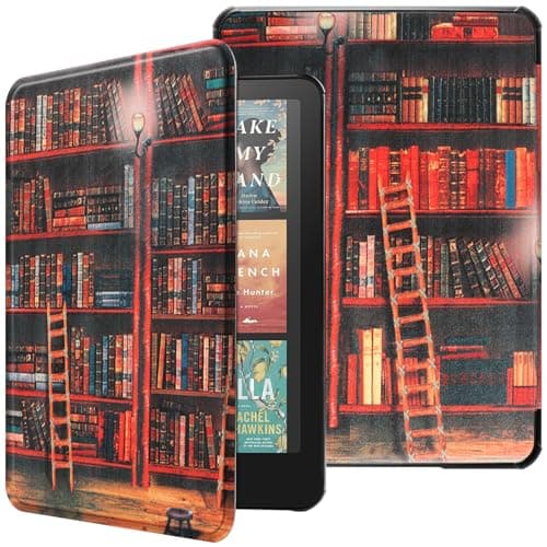 HGWALP Case for 7 inch Kindle Paperwhite(12th Generation, 2024)&Kindle Colorsoft Signature Edition (1st Gen,2024),Slim Lightweight Shell Protective Cover with Auto Sleep/Wake for Kindle Paperwhite-LBY