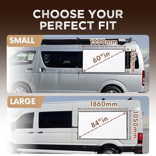 Magnetic Outdoor Projector Screen - Portable HD Projector Screen, 16:9 Aspect Ratio, 1080 Compatible, Foldable Camping White Screen for Van, SUV, Car - Outdoor Movies — view 2