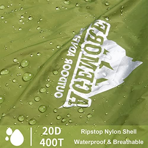 Agemore Ultra-light Compact Envelope Sleeping Bag for Camping — view 3