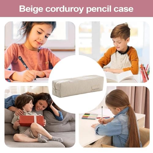 Big Pencil Pouch Case - School Organizer Bag, Stationery Purse Holder | Multi Compartment Storage, Zippered Supply Carrier for Boys, Girls, Class Use, Drawing Tools, Travel Art Kits, Teen Essentiials — view 6