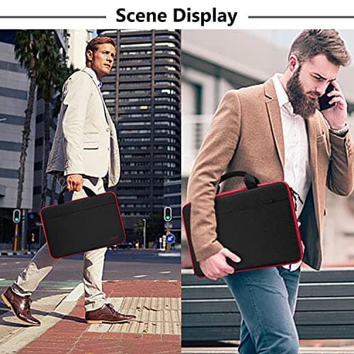 Laptop Sleeve 13.3 Inch Case Briefcase Compatible with MacBook Pro 14 inch 2021 M1 Pro/M1 Max A2442 and All Model of 13.3 Inch MacBook Air/Pro, XPS 13, Most Popular 13"-13.5" Notebooks,B01K03 — view 6