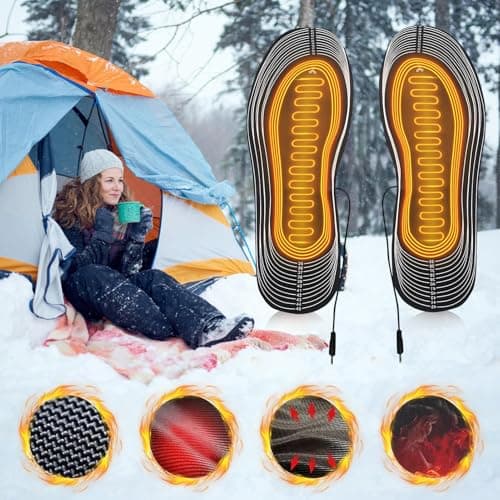 Self-Heating Insoles Portable Trimmable Breathable Tool — view 2