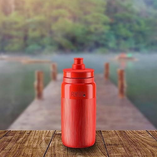 ELITE Fly Tex Water Bottle Red 550ml — view 2