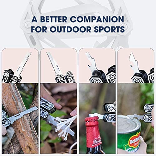 BIBURY Multitools,Multi-Tool Pliers with Rope Cutter,Can Opener,Screwdriver — view 3