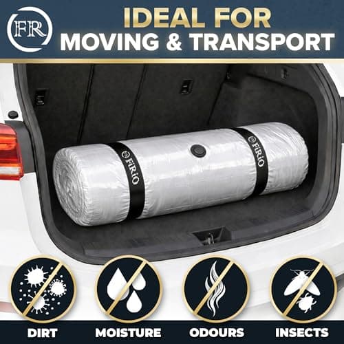 Mattress Vacuum Bag for Foam, Gel, Latex-Mattress up to 200×160cm (79”×63”) — view 4
