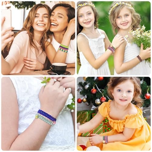 Yebebao Friendship Bracelet Making kit, Gifts for 6 7 8 9 10 11 12 Year Old Girls, Arts and Crafts for Kids Ages 6-12, DIY Toys for Birthday Party Travel Christmas Children's Day — view 5