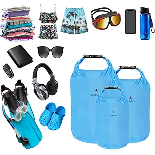 ioutdoor Boat Dry Bags 2L/5L/10L/20L/40L/70L Waterproof Dry Sack (Blue 20L) — view 4