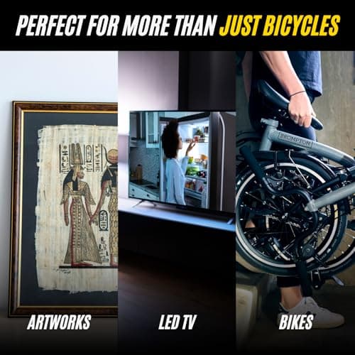 Small Double Walled Bicycle Carboard Box with 10m Bubble Wrap & Strong Tape | Flat-Pack Packaging for Moving House | Strong Carry Case for TVs, Bikes & Artwork Cardboard Bike Box for Air Travel — view 6