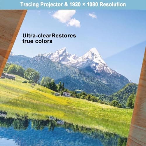 Art Drawing Projector, Portable Tracing Projector With Wifi And Usb Connectivity, Easy Image Transfer For Artists, Canvas, Wall, Board And Desktop Use — view 6