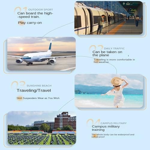 Body Face Sunscreen Mist, Spf 50+ Waterproof Sunscreen Spray, 100ml Lightweight Brightening Sun Protection Spray for Outdoor Sports Beach Hiking Climbing Travel Vacation Daily Use — view 4