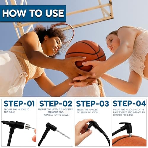 ARIATI 20 Pack Ball Pump Needles – Stainless Steel Sports Inflator Adapters for Football, Basketball, Rugby, Volleyball, Bike & Gym Balls – Universal Fit Air Pump Accessories — view 6