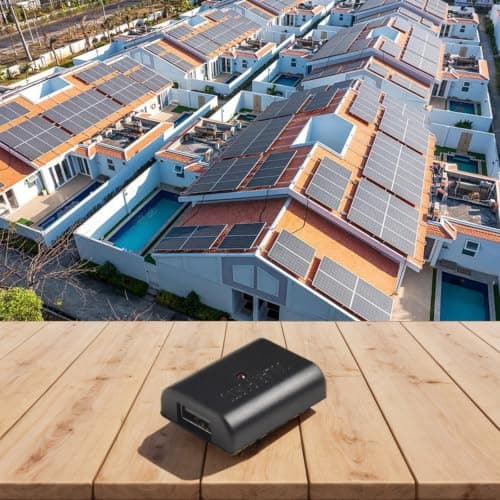 Solar Power Bank Voltage Regulator 5-22V Input 2A Output Step Down Converter for Camping Hiking 50x50mm — view 4