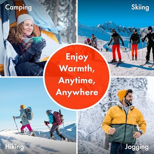 MAVIÉ Air-Activated Hand Warmers 10Pcs, Instant Heat Packs for Outdoor Activities, Up to 10 Hours of Warmth, Portable Single-Use for Camping, Skiing, Hiking, Jogging & Cold Weather Travel — view 6