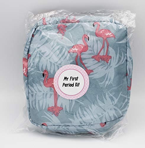 First Period KIT READY-2-GO, Menstruation Starter Kit for Teens/Girls, Filled kit Bag containing All Essential Sanitary wear for on The go. Gift for Her. Back to School — view 2