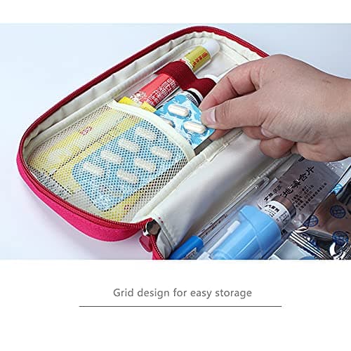 XINGSUI 1 Pcs First Aid Bag Empty,Drug Pack Storage Bag,for Home,Office,etc — view 6