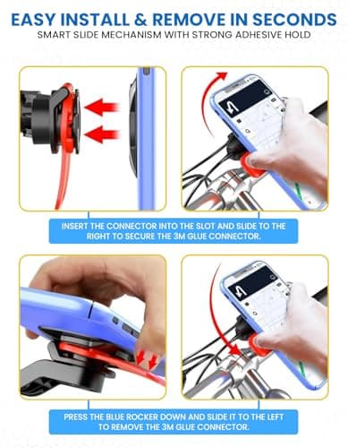 Laven & Ivory Bike Phone Holder for 4.7–7.4” Smartphones — view 4